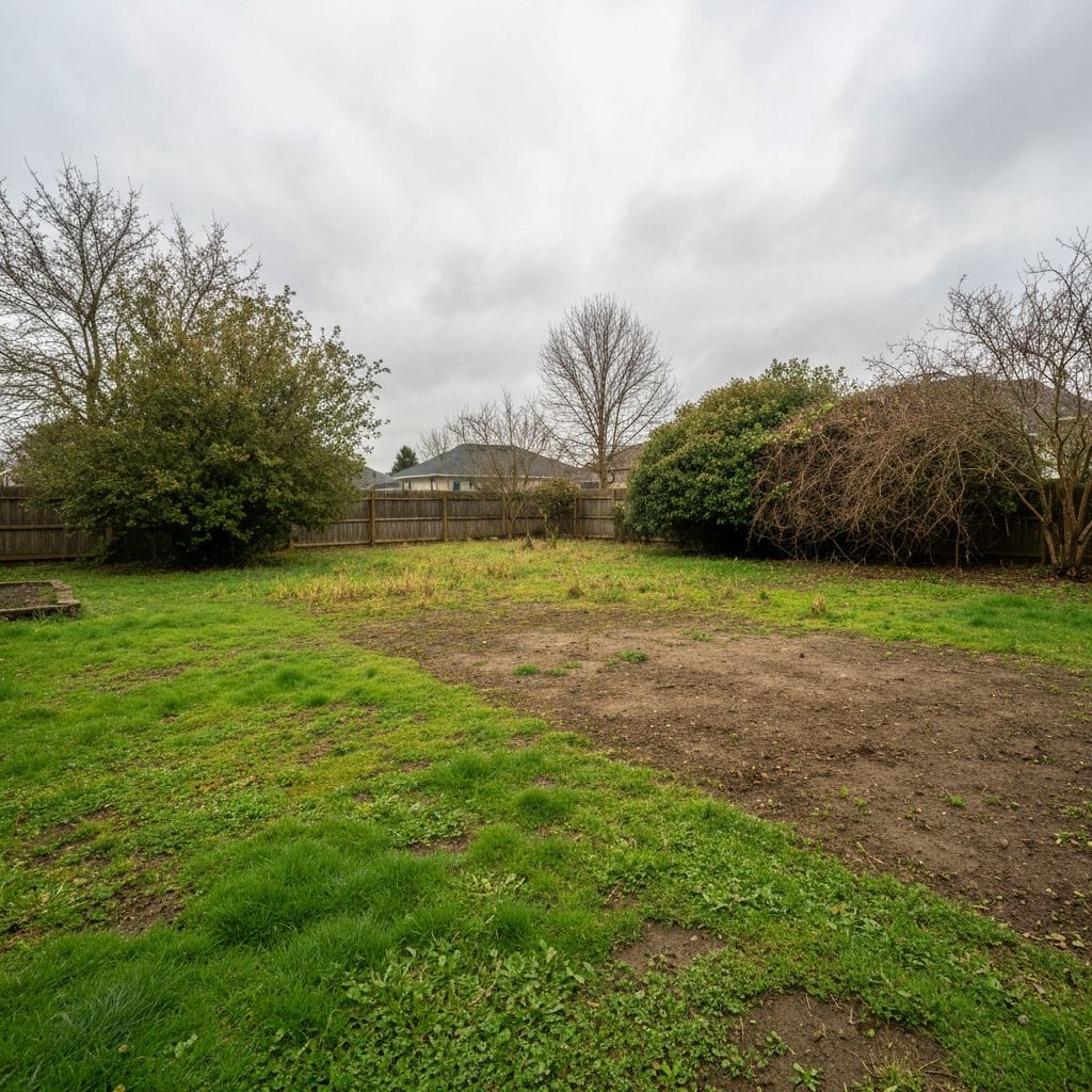 Backyard Transformation - Before